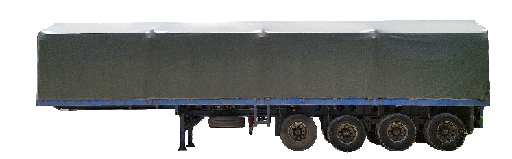 Open Trailer: Dimension 40FT/4 axles